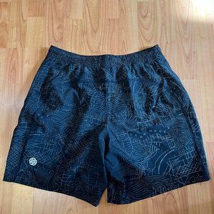 Luluelemon Men's Large SeaWheeze Pacebreaker *Reflective Short 7' Lined